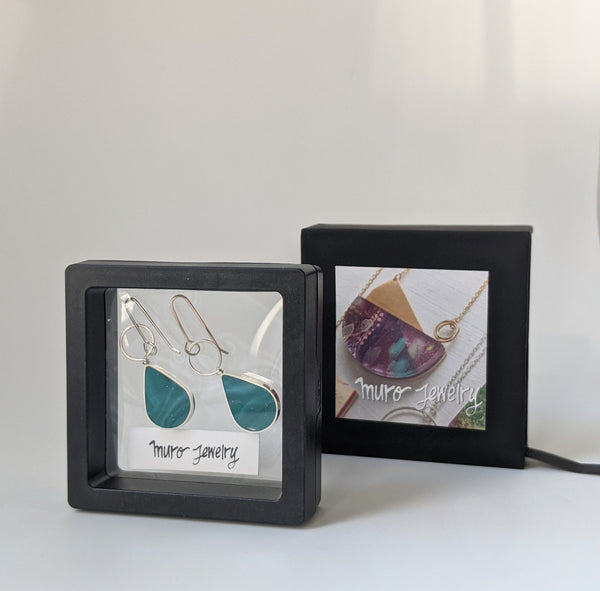 BOX ONLY - Deluxe Clear Display Gift Box for Jewelry