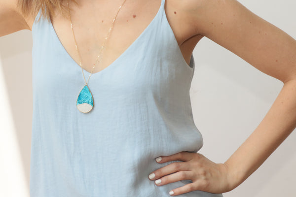 A Drop of the Ocean Necklace