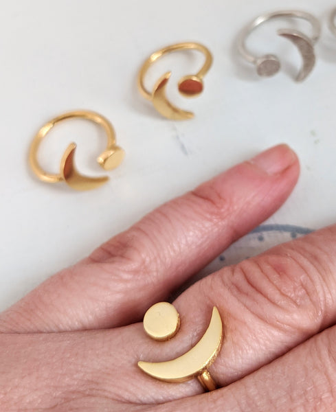 Sun And Moon Rings