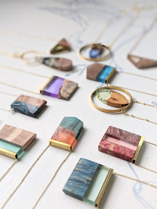 Wood And Resin Jewelry