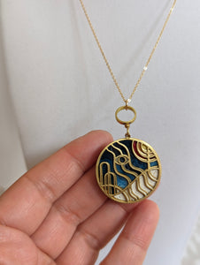 Landscape Necklace- Eye in The Sky