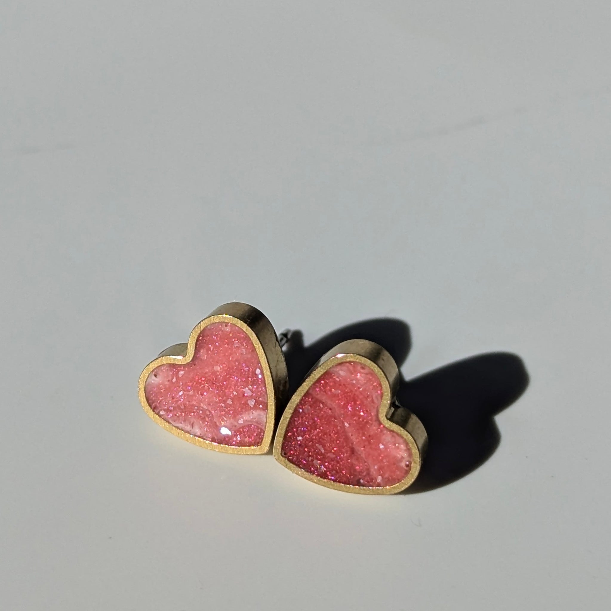 Heart Stud Earrings