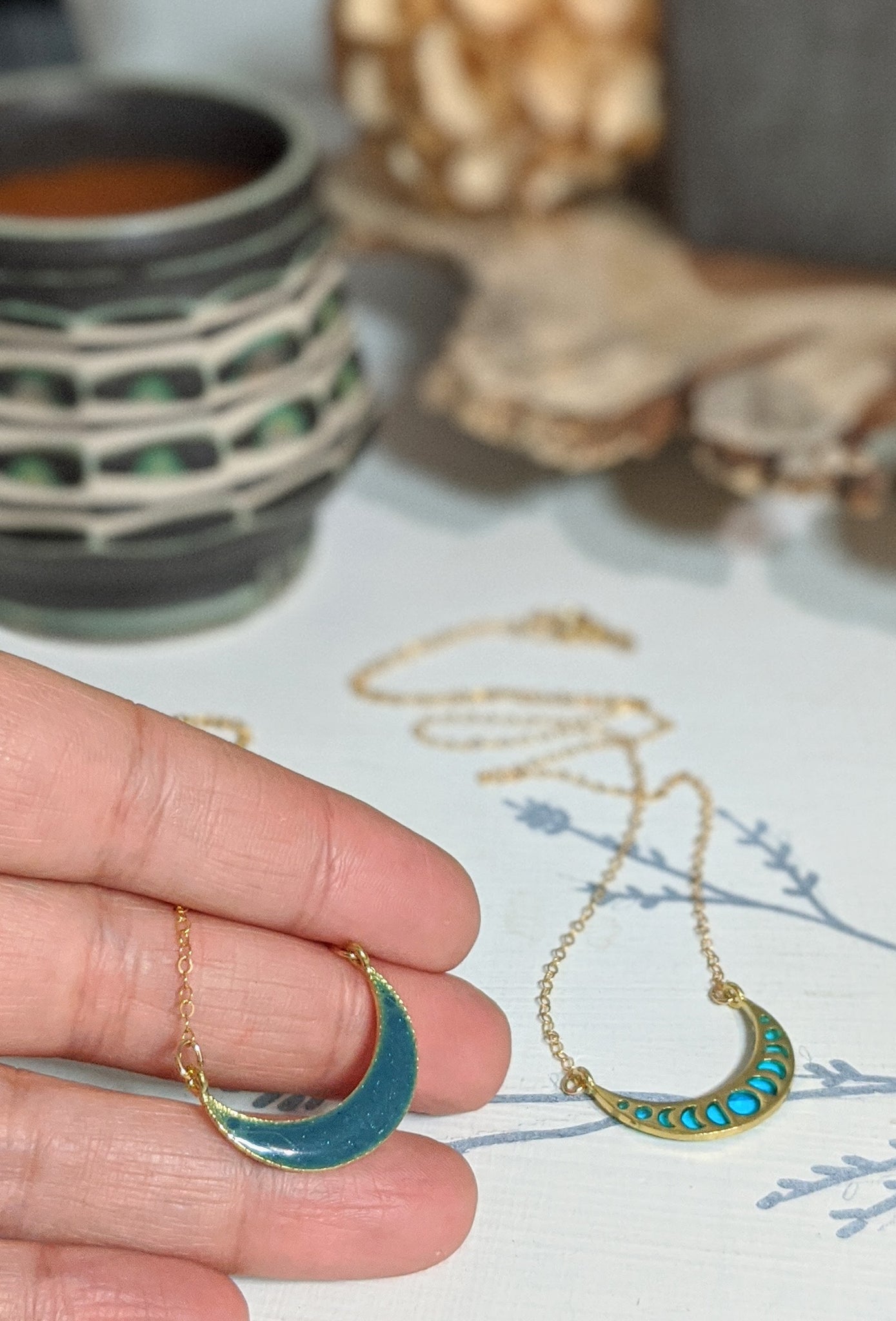 Mystical Moon Phases Necklace