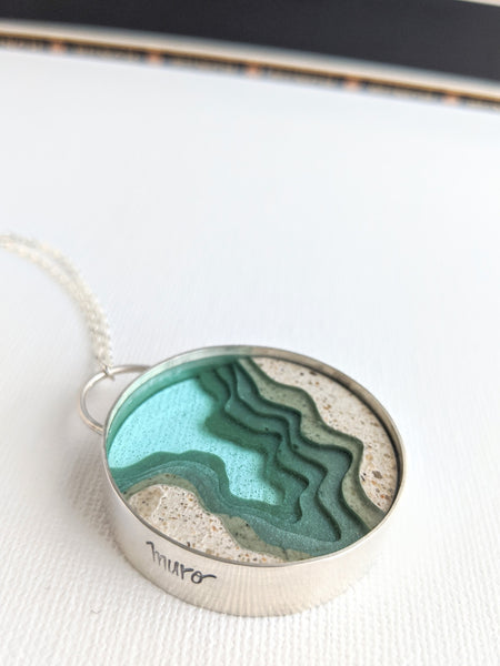 Large Circle Pendant - Mar Adentro Collection